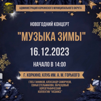 Новогодний концерт "Музыка зимы"